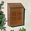 Antique Brass Decorative Mailbox Antique Brass Decorative Mailbox